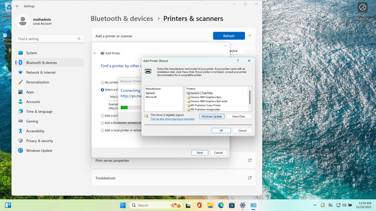 Windows update